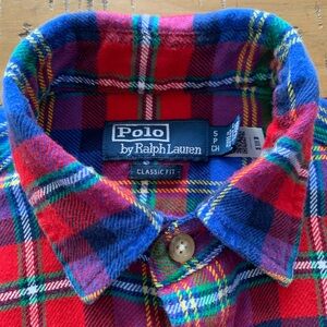 Polo Ralph Lauren Flannel Shirt Size S